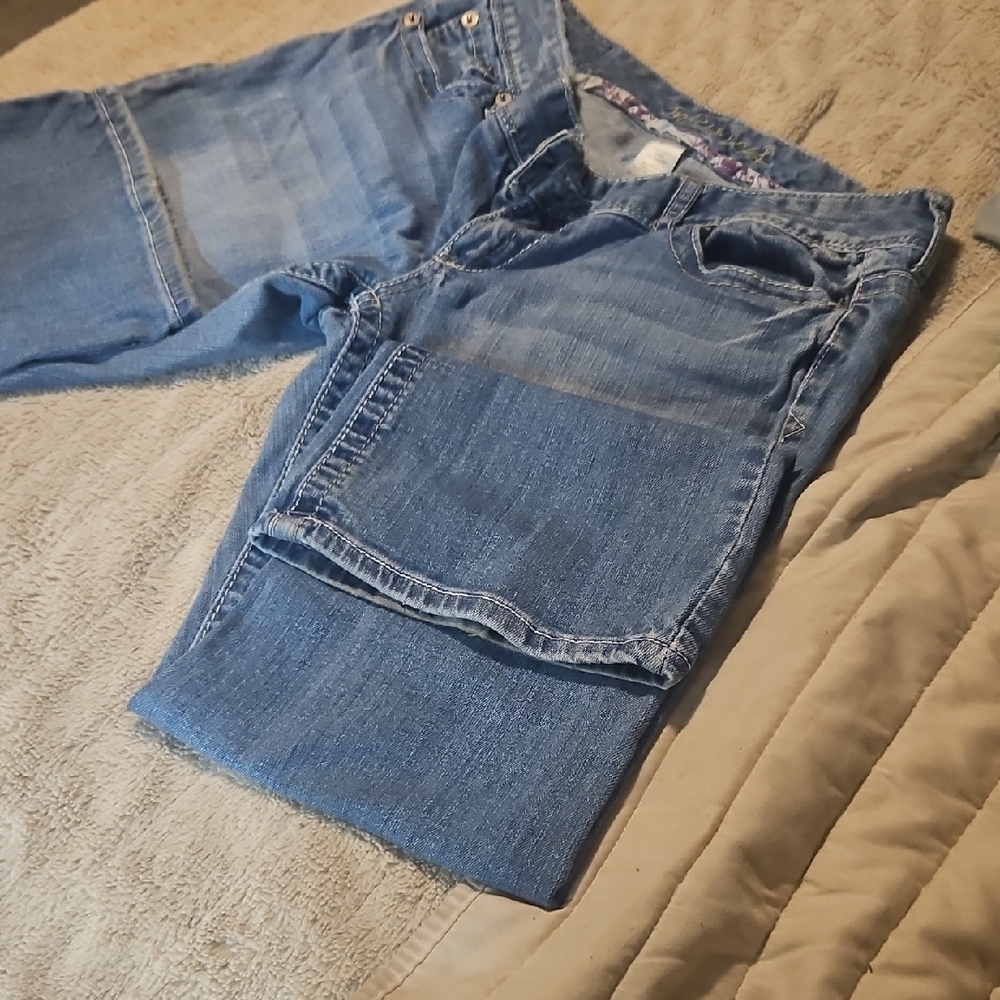 Maurices Light Blue Straight Leg Jeans - Picture 4 of 4